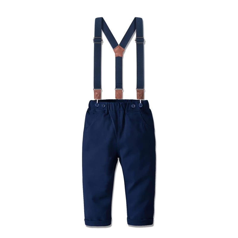 Nwada Baby Boy Clothes Outfit Toddler Dress Shirt and Pants Sets Kid Boys Suit Set for Wedding - Image 5